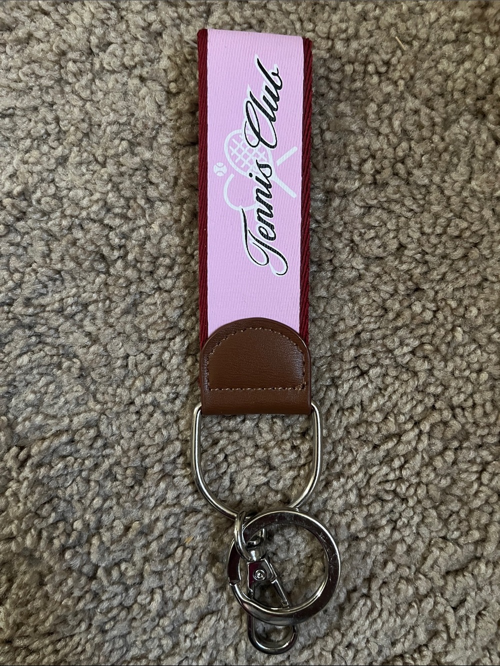 Steve Madden Tennis Club Keychain